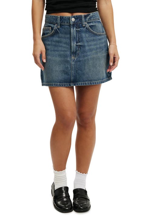 Women's Original Denim Mini Skirt
