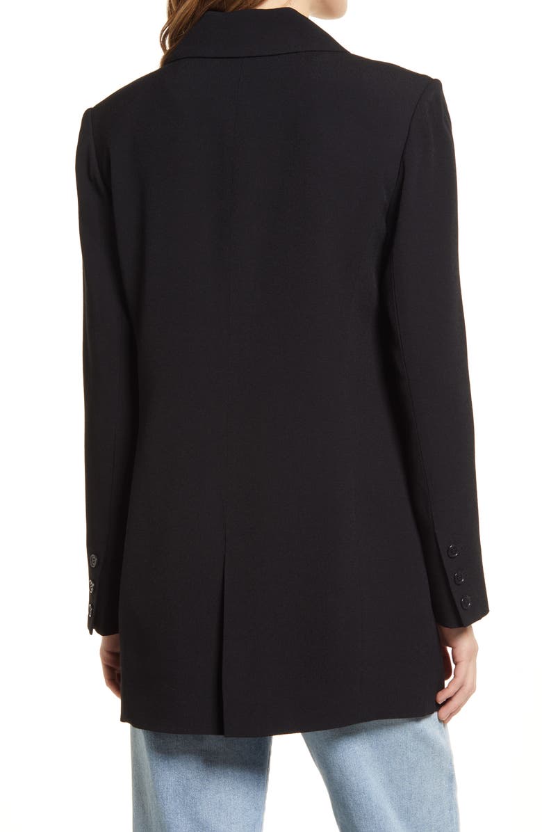 Halogen<sup>®</sup> Relaxed Double Breasted Blazer, Alternate, color,