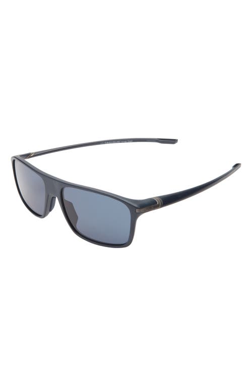 Tag Heuer Vingt Sept 60mm Rectangular Sunglasses In Blue
