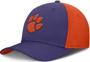Nike Men's Nike Purple/Orange Clemson Tigers 2025 Sideline Rise Local Performance Flex Hat