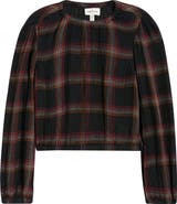 Cloth & Stone Elastic Shirred Top