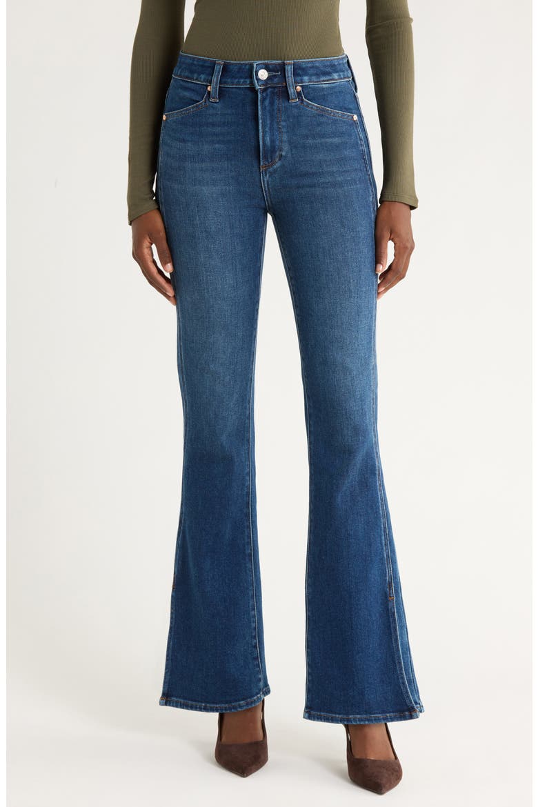 Laurel Canyon High Waist Bootcut Jeans, Main, color, DESOLATE
