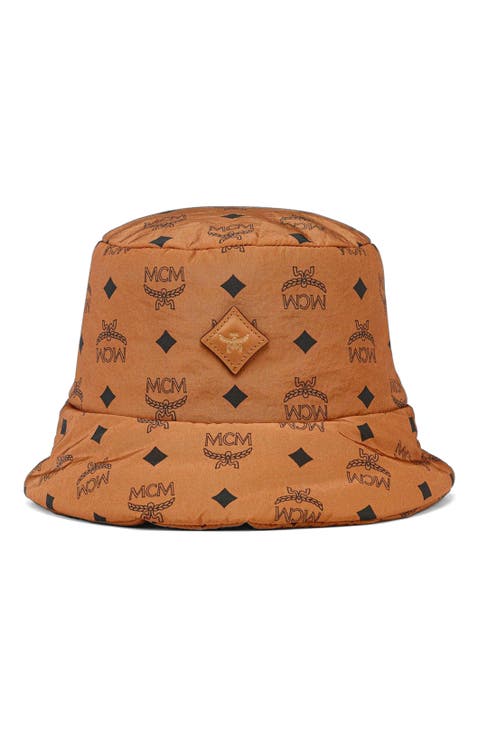 Padded Bucket Hat in Monogram Print ECONYL®