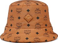 MCM Padded Bucket Hat in Monogram Print ECONYL®