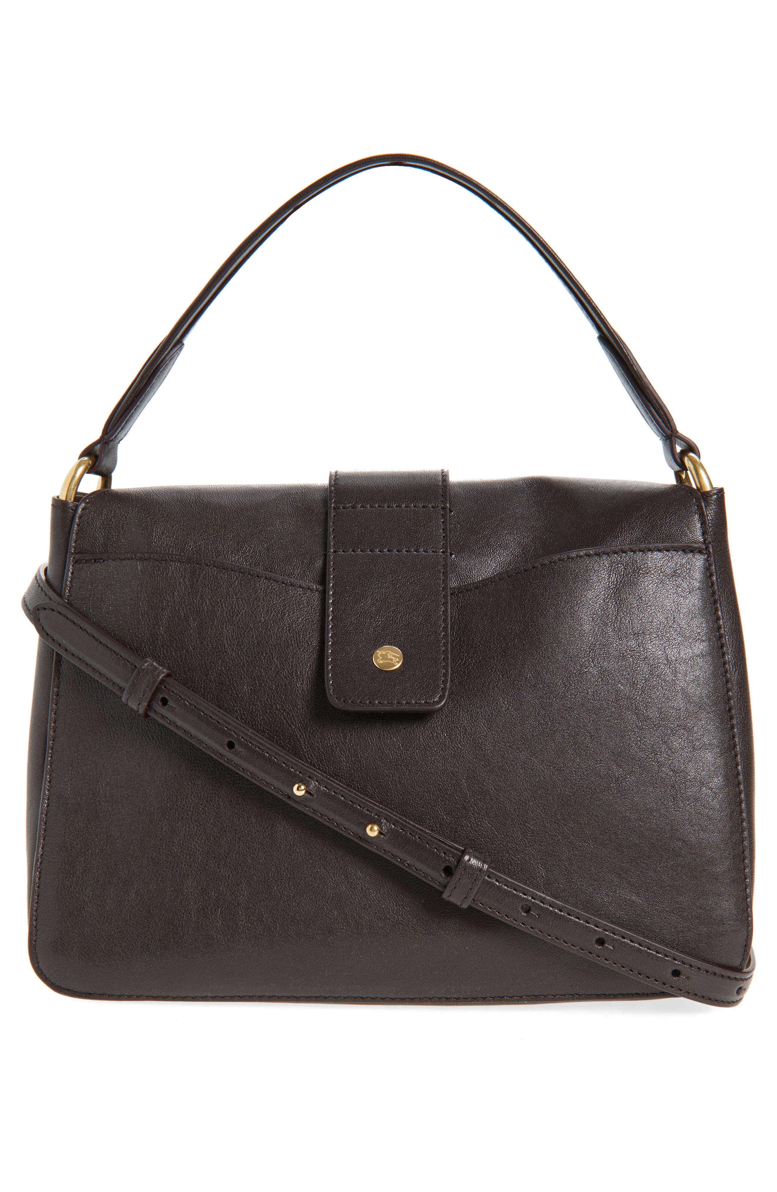 Burberry Small Rider Bag, Alternate, color, Peat