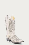 CORRAL Cowhide Square Toe Western Boots