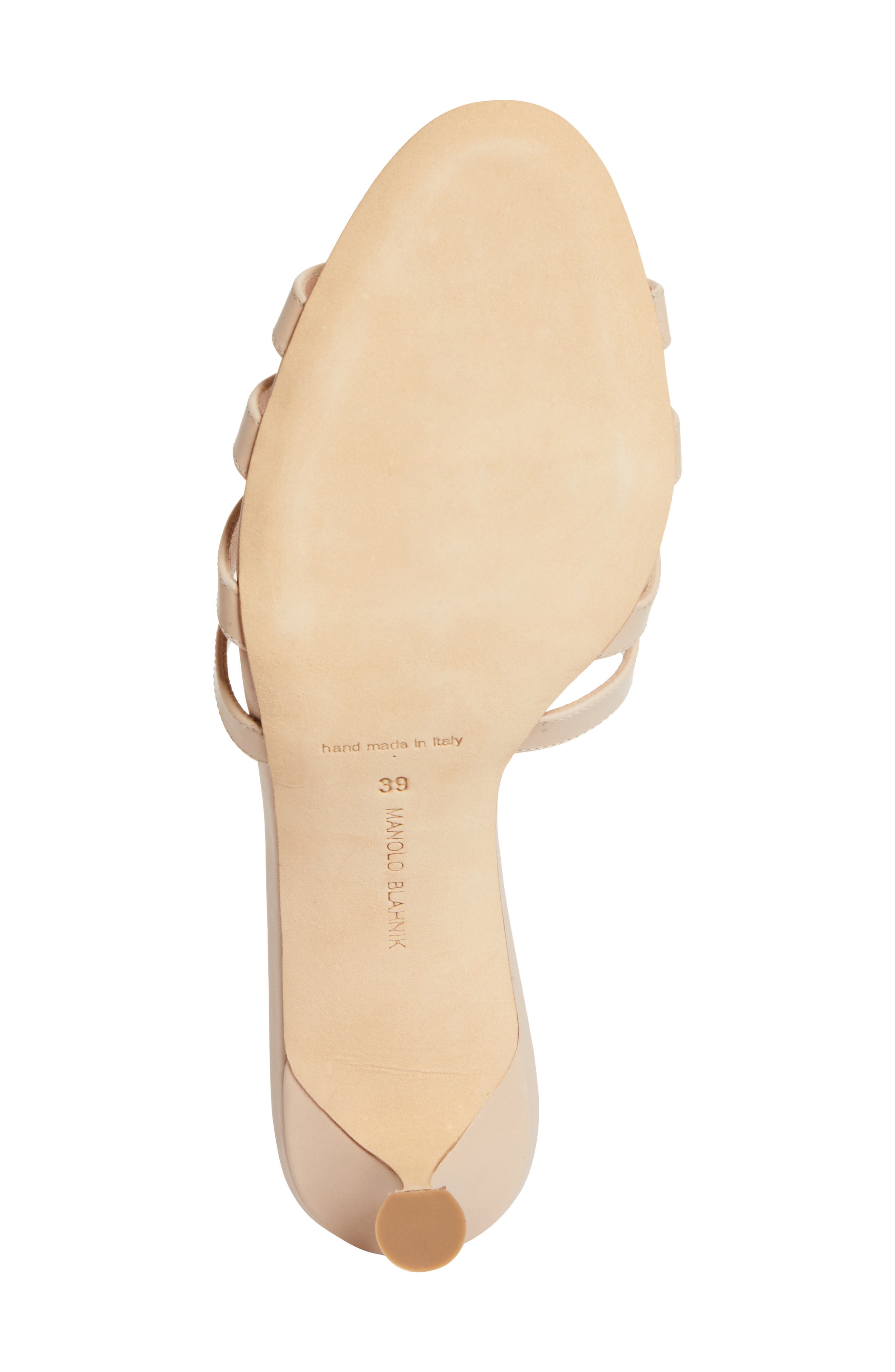 Manolo Blahnik Ahwak Slide Sandal, Alternate, color, 