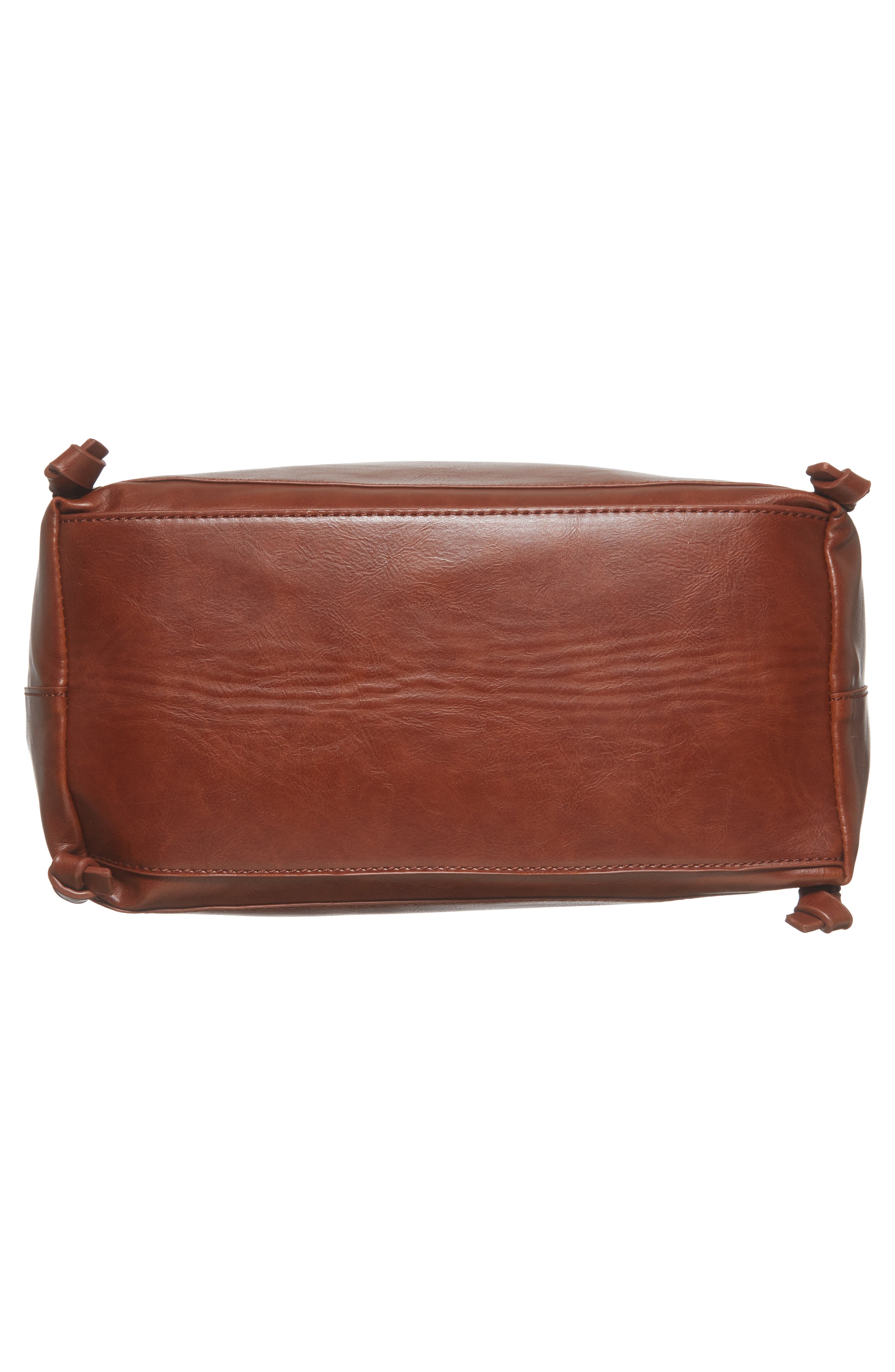 Harley Faux Leather Tote, Alternate, color, WHISKEY