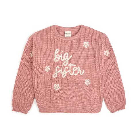 Big Sister Knit Sweater (Toddler, Little Kid & Big Kid)