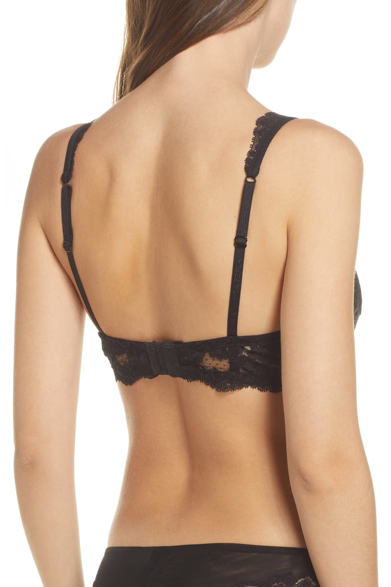 Tres Souple Underwire Bra, Alternate, color, BLACK-B010