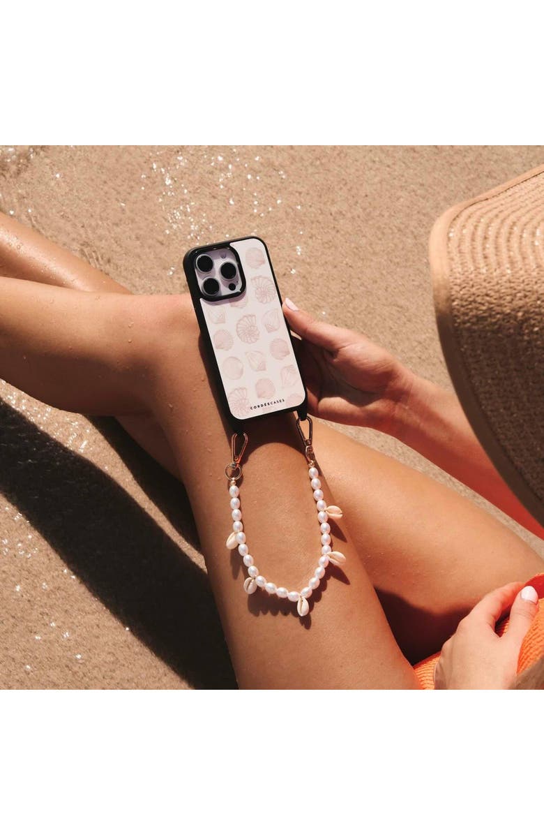 Cordée Cases Pearl Paradise Phone Chain Set, Alternate, color, Beige