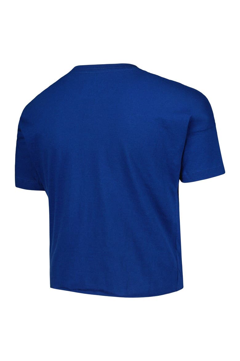 Girls Youth New Era Royal New York Mets Team Half Sleeve T-Shirt, Alternate, color, Royal