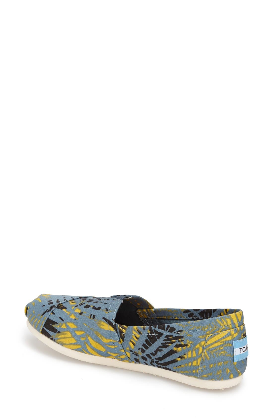 'Classic' Print Slip-On, Alternate, color, MEDIUM BLUE