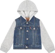 Levi's Kids' Hooded Trucker Jacket