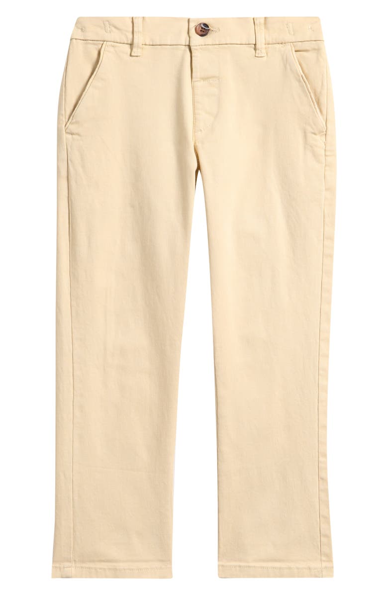 NEXT Kids' Flat Front Chinoa, Main, color, Neutral