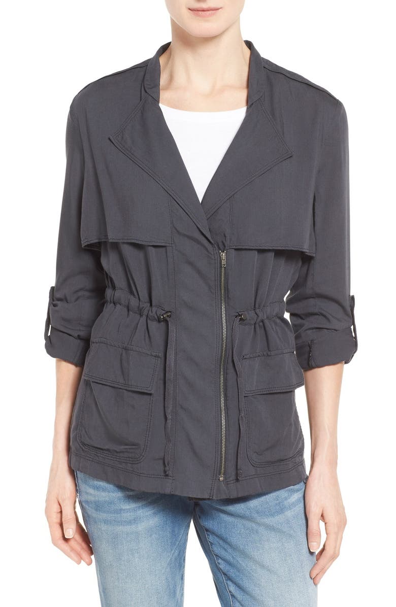 Caslon<sup>®</sup> Soft Utility Jacket, Main, color, 