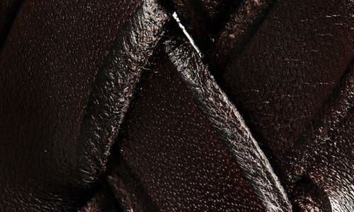 Etro Woven Leather Belt In Brown