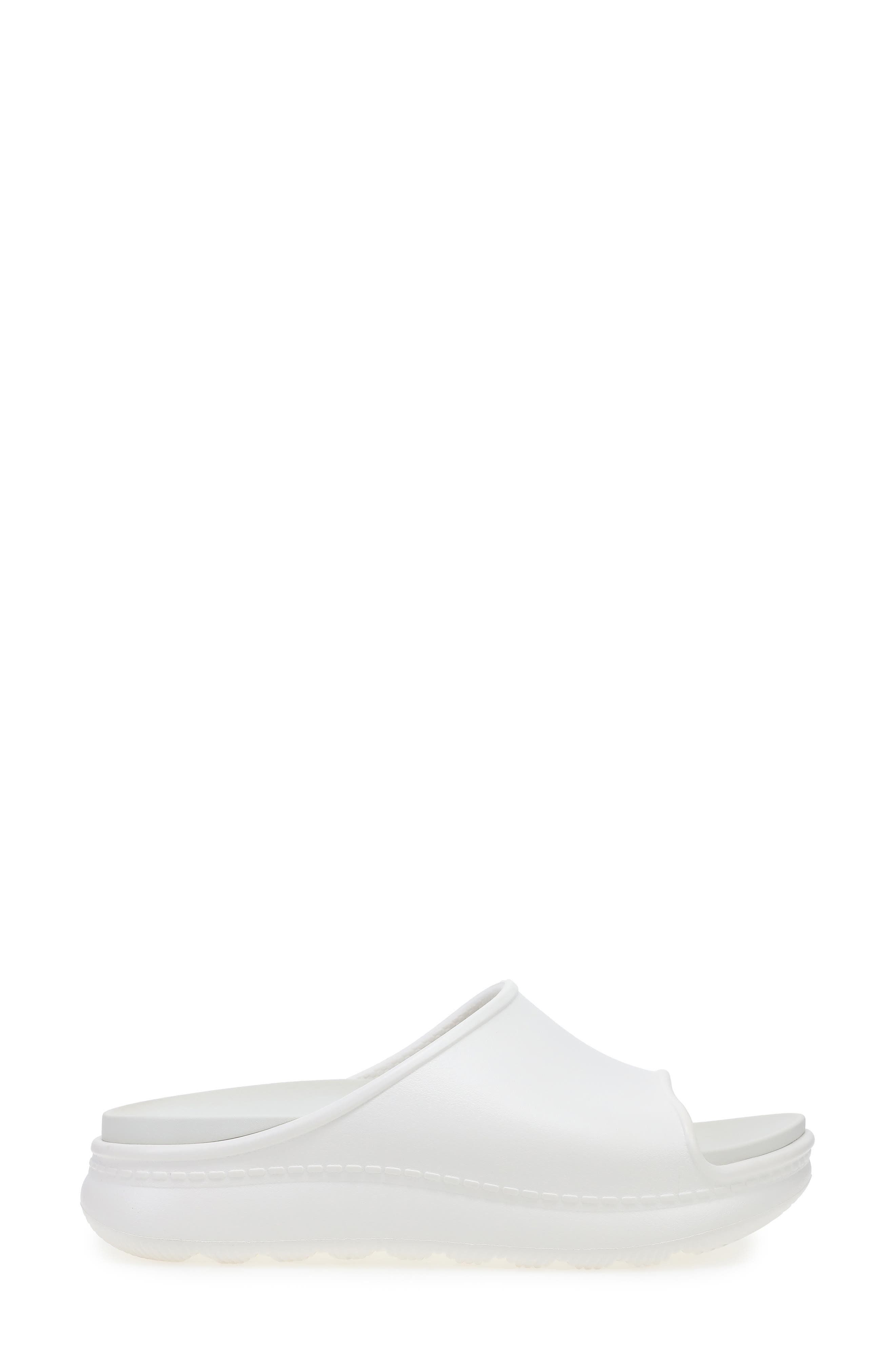 Dansko Devyn Recovery Slide Sandal, Alternate, color, White Molded