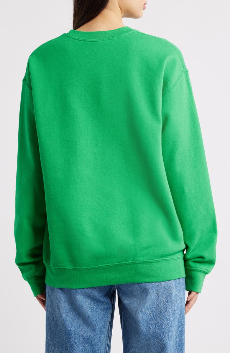 Junk Food NFL Eagles Property Graphic Sweatshirt, Alternate, color, Irish Green