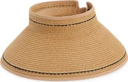 NORDSTROM RACK Contrast Stitch Visor