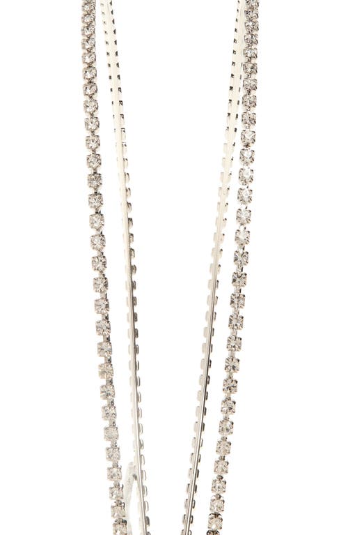 LELET NY LELET NY VERA DOUBLE ROW CRYSTAL EMBELLISHED HEADBAND