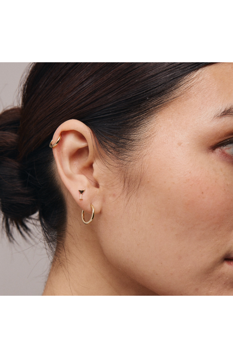 Whit Jewelry 14K Yellow Gold Martini Stud, Alternate, color, Gold - Butterfly Back