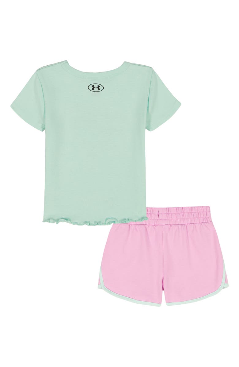 Under Armour Kids' Endless Energy Graphic T-Shirt & Shorts Set, Alternate, color, Refresh Mint