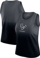 WEAR by Erin Andrews Women's WEAR by Erin Andrews x Gracie Hunt Navy Houston Texans Ombre Tank Top