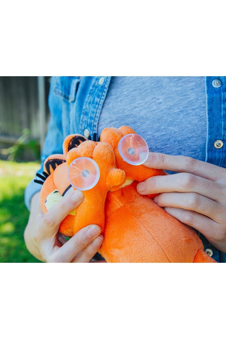 Garfield With Suction Cups 12-Inch Collector Plush, Alternate, color, Orange