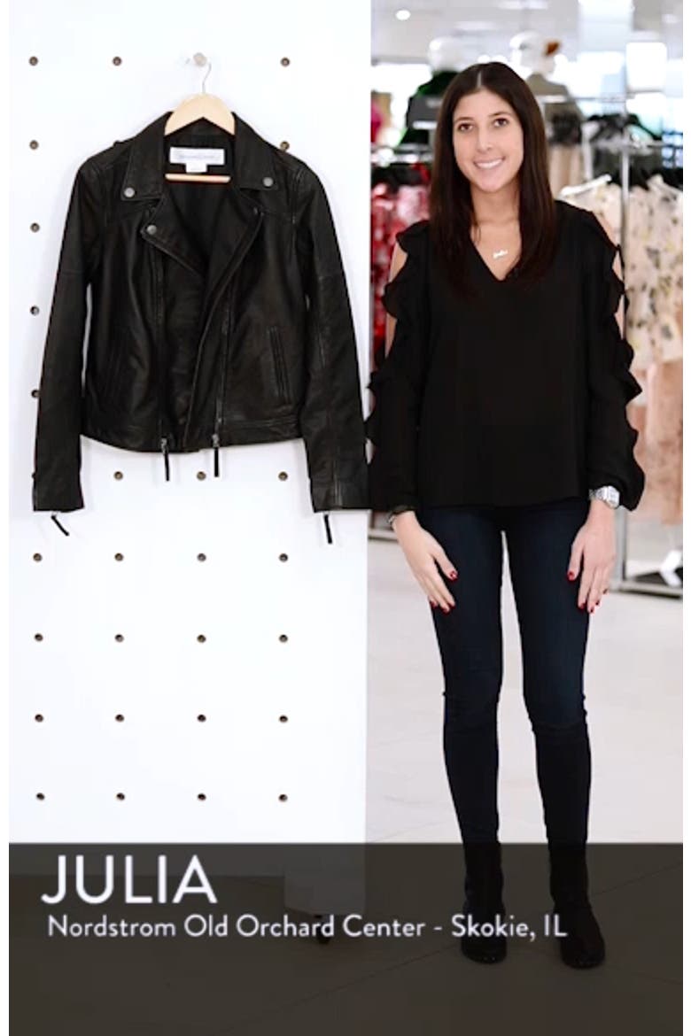 Leather Moto Jacket video