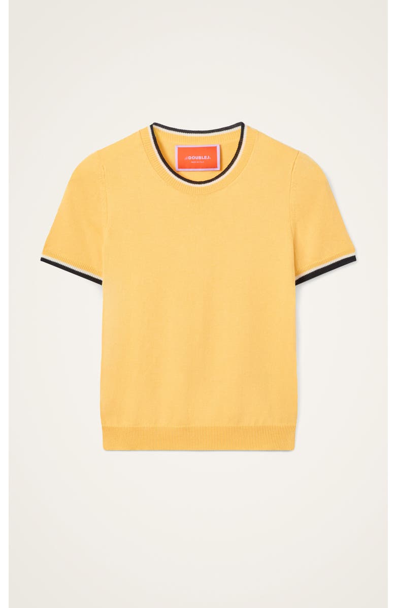 La DoubleJ Busy-Bee Tee, Alternate, color, Solid Butter Yellow