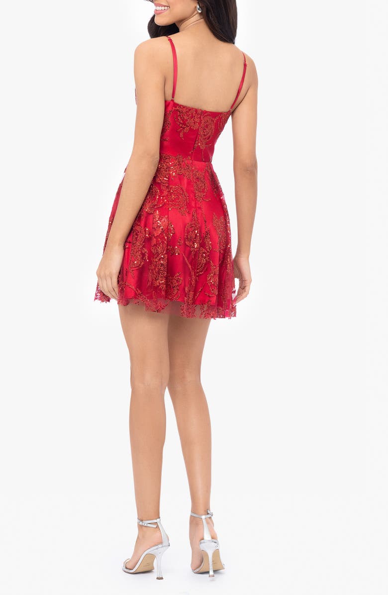 Blondie Nites Sequin Minidress, Alternate, color, 