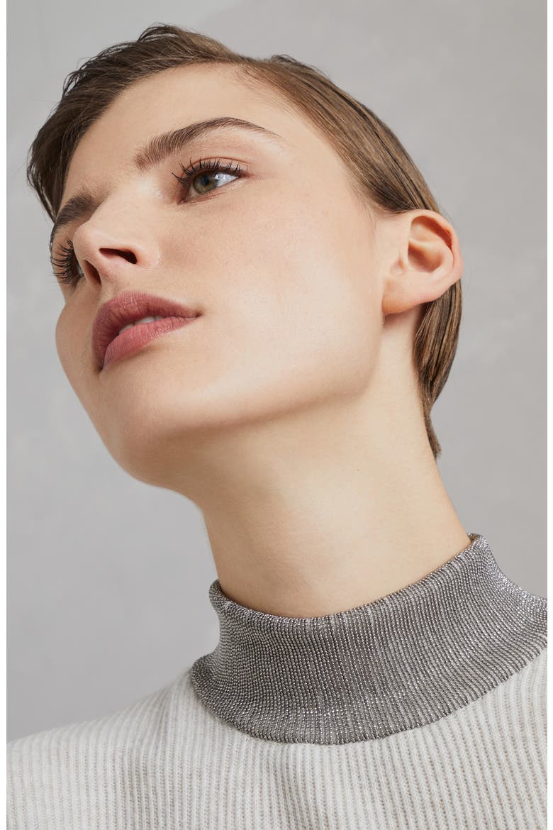 Cashmere sweater, Alternate, color, Pearl Grey