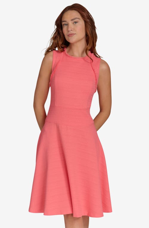 TOMMY HILFIGER TOMMY HILFIGER SLEEVELESS FIT-AND-FLARE DRESS