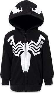 Marvel Spider-Man Cosplay Fleece Zip-Up Hoodie