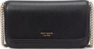 Kate Spade New York ava leather wallet on a chain