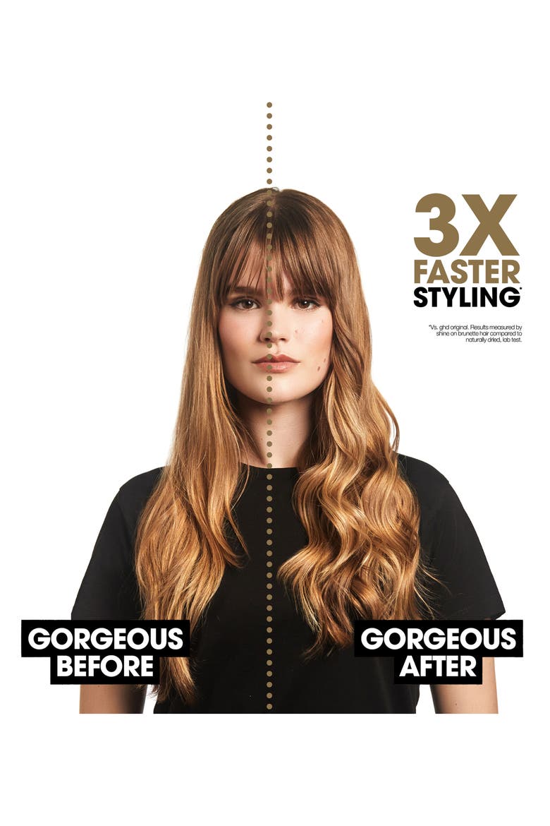 Chronos Styler 1-Inch Flat Iron, Alternate, color, BLACK