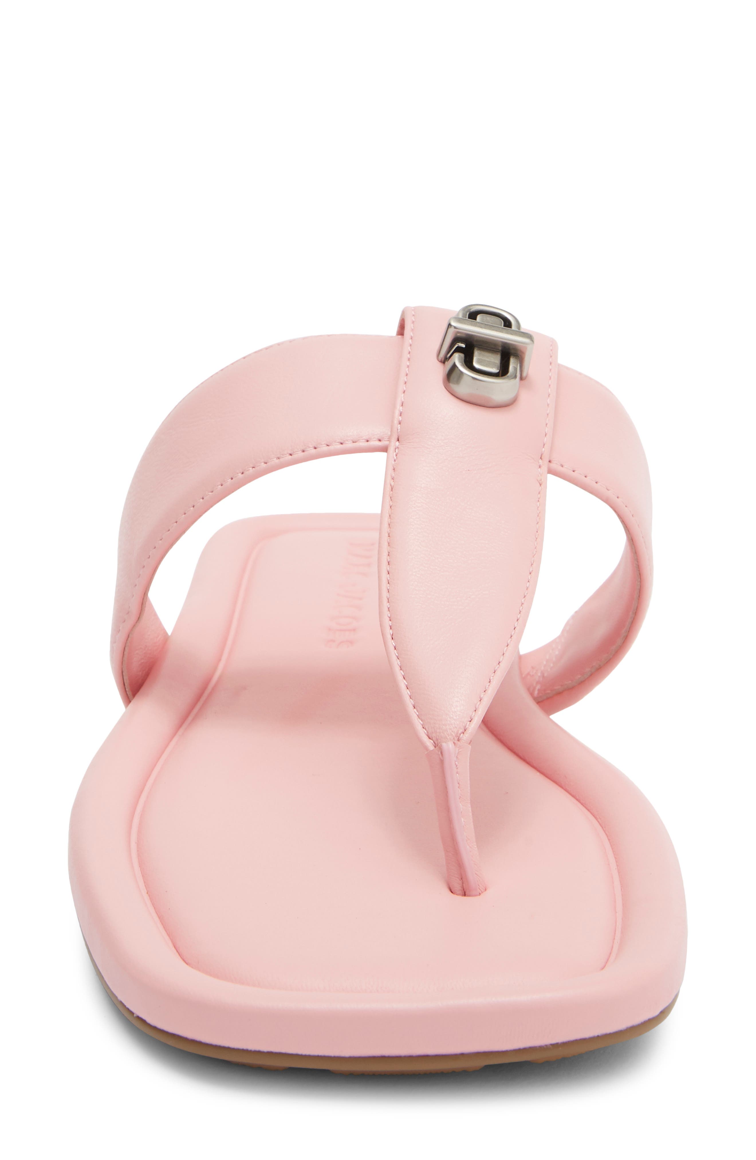 The Dual T-Strap Sandal, Alternate, color, RIBBON PINK