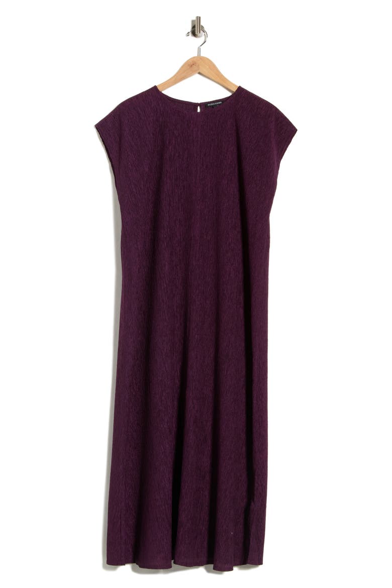 Round Neck Shift Dress, Main, color, BLACKBERRY