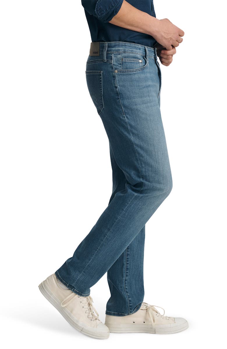 Mavi Jeans Steve Athletic Slim Fit Jeans, Alternate, color, Mid Supermove