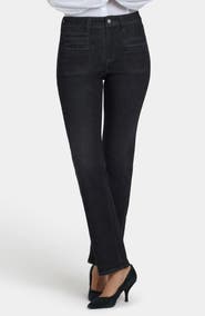 NYDJ Marilyn Utility Straight Jeans