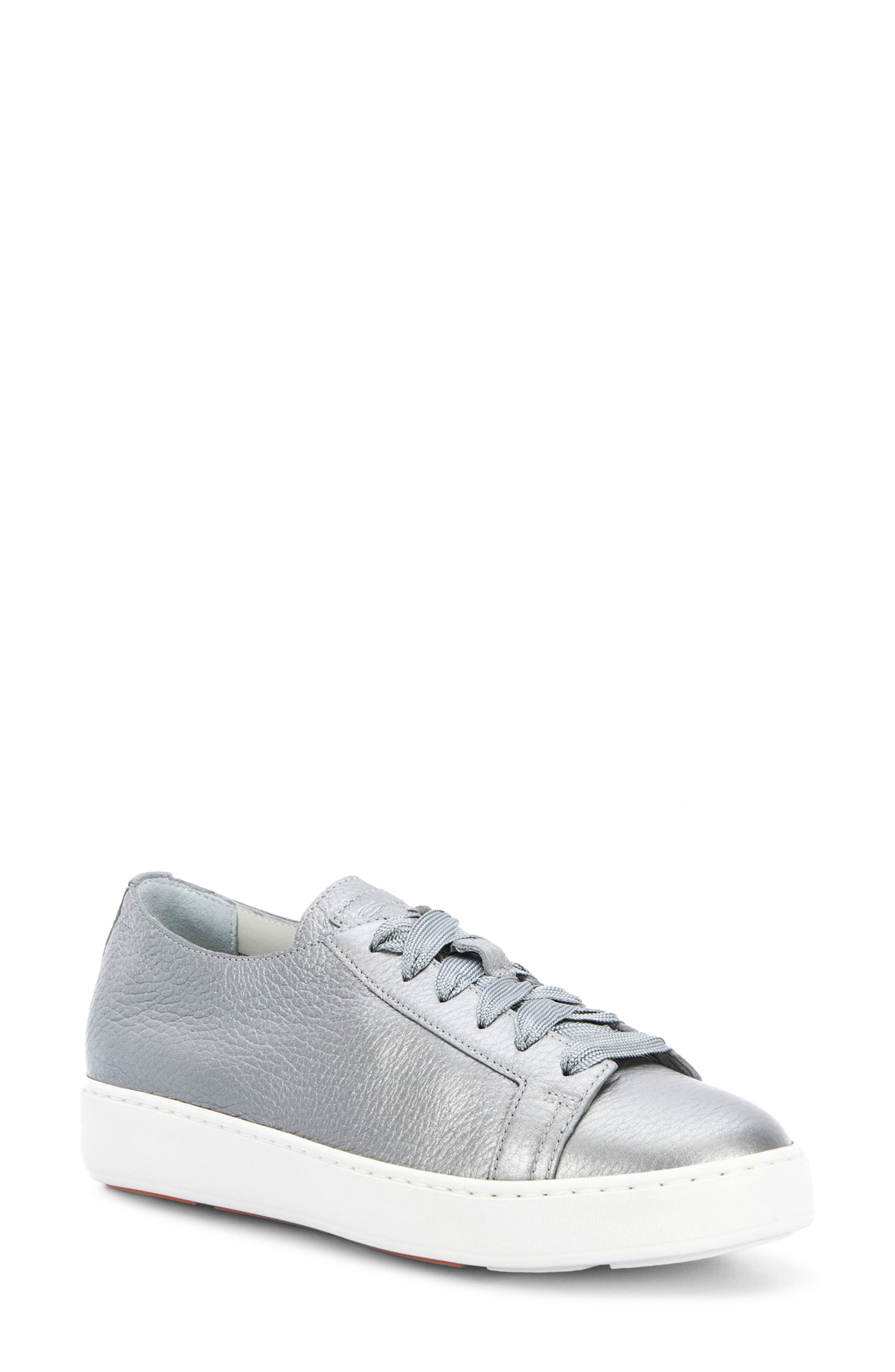 Santoni Cleanic Lace-Up Sneaker, Main, color, 
