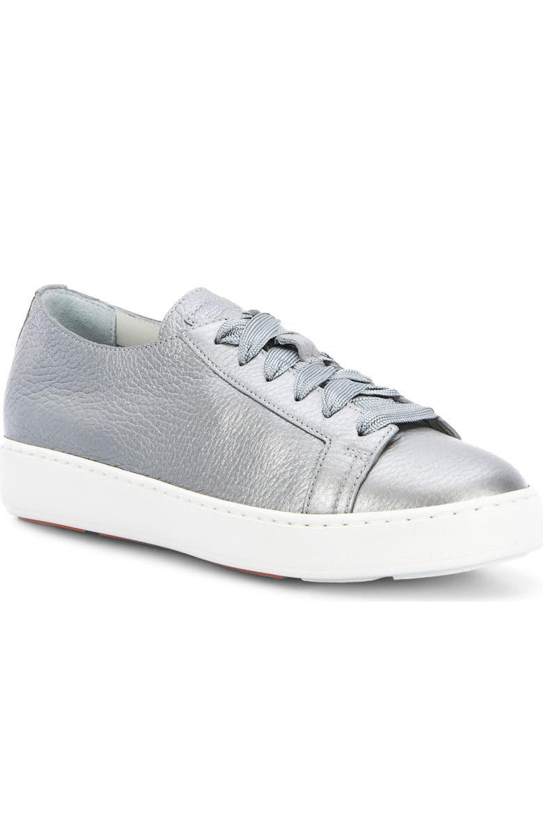 Santoni Cleanic Lace-Up Sneaker, Main, color,