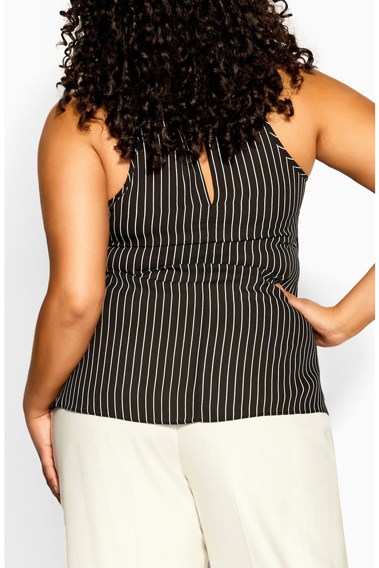 Maliyah Stripe Tie Neck Top, Alternate, color, STRIPE