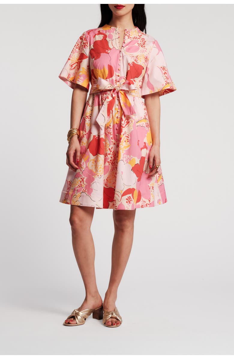 Frances Valentine Nancy Dress, Main, color, Pink/Multi