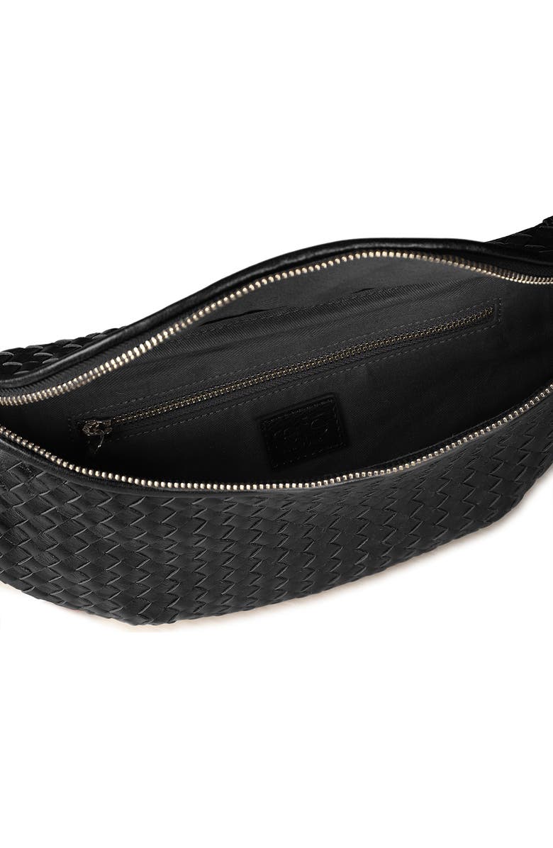 Rafe New York Alex Sling Crossbody, Alternate, color, Black