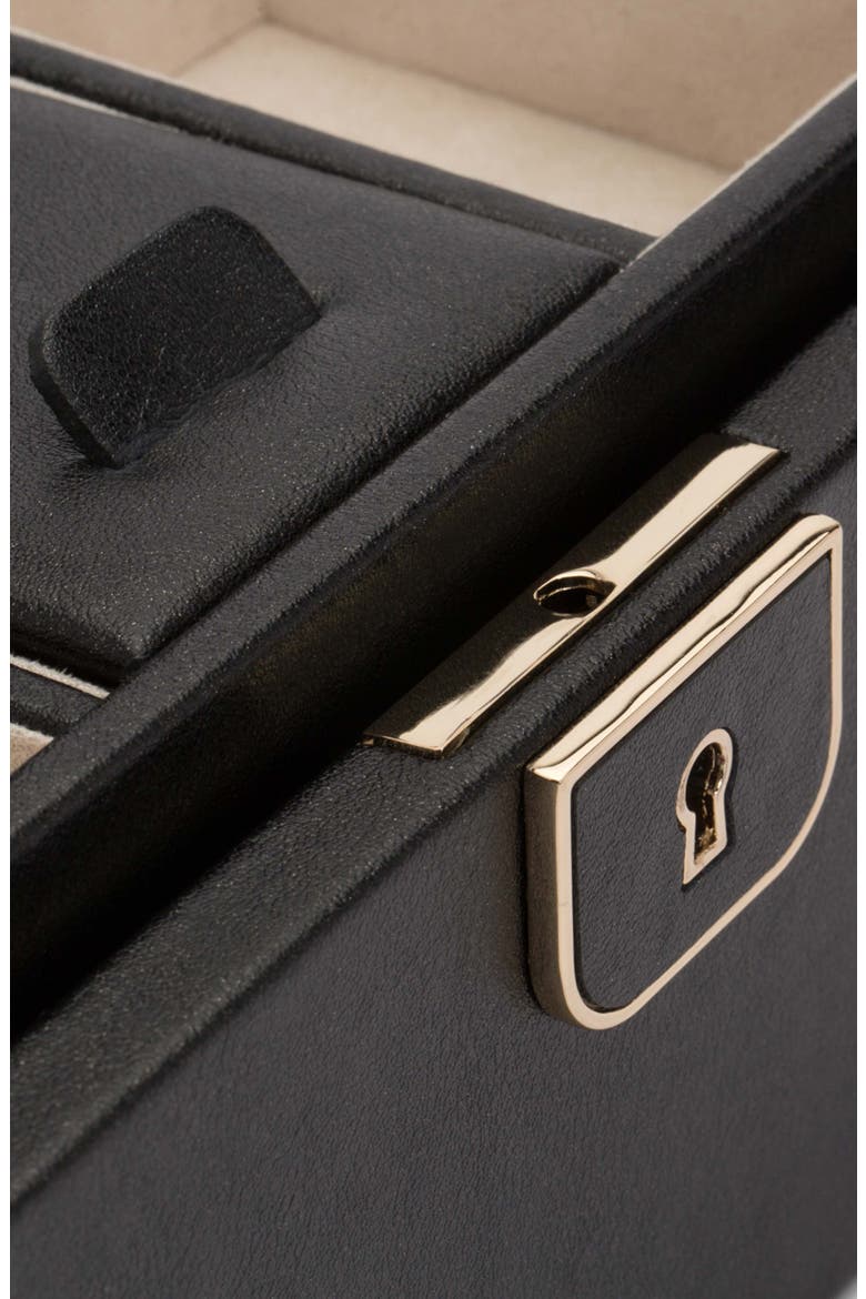 Palermo Small Jewelry Box, Alternate, color, BLACK