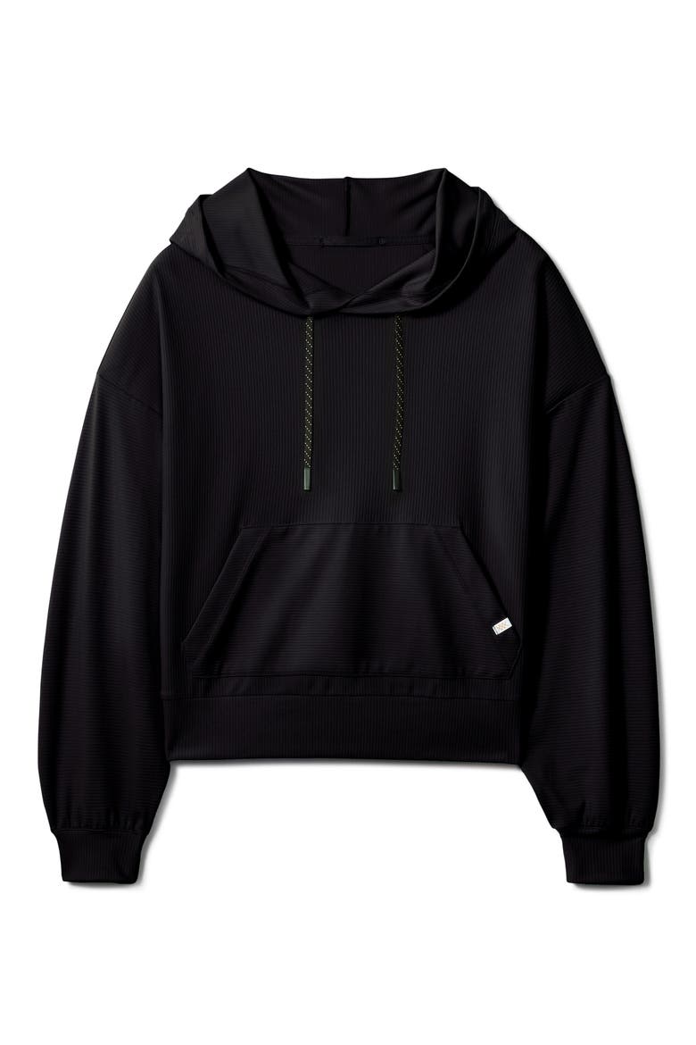 Ripple Hoodie, Alternate, color, BLACK