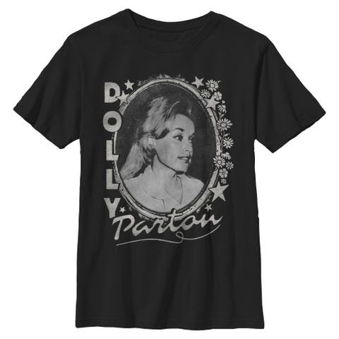 Boys' Distressed Stars Portrait Short Sleeve T-shirt