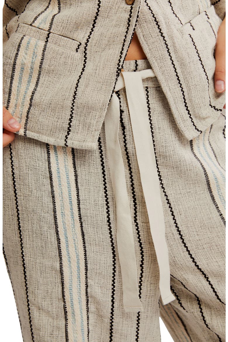 Take Me To Paris Stripe Halter Vest & Pants Set, Alternate, color, ROCKY STRIPE